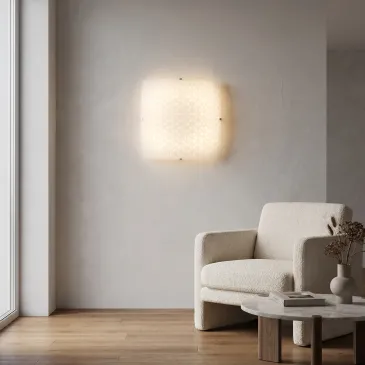 Plafonnier blanc avec 2, 3 ou 4 ampoules E27 | Mondialshop