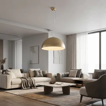 LED-Pendelleuchte, gold-...