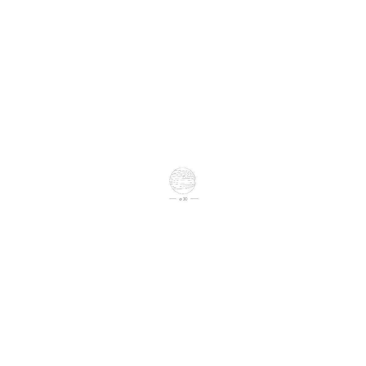 Plafonnier rond, 3 tailles, E27 | Mondialshop
