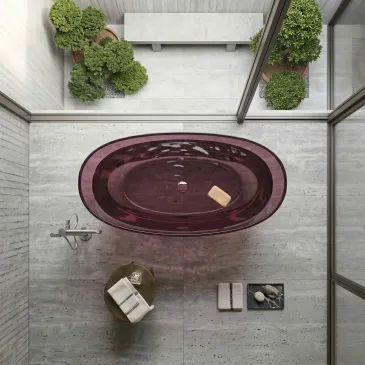 Baignoire îlot en acrylique...
