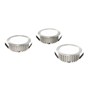 Spots encastrés LED 10 W en aluminium | Mondialshop
