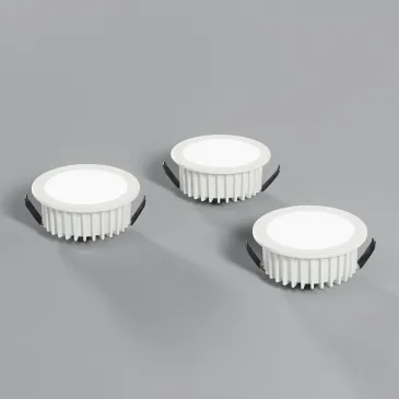 Spots encastrés LED 10 W en aluminium | Mondialshop