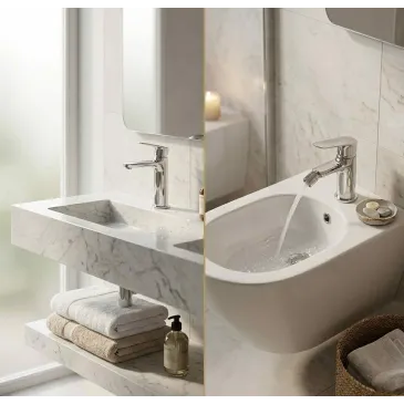 Robinet de lavabo et de...