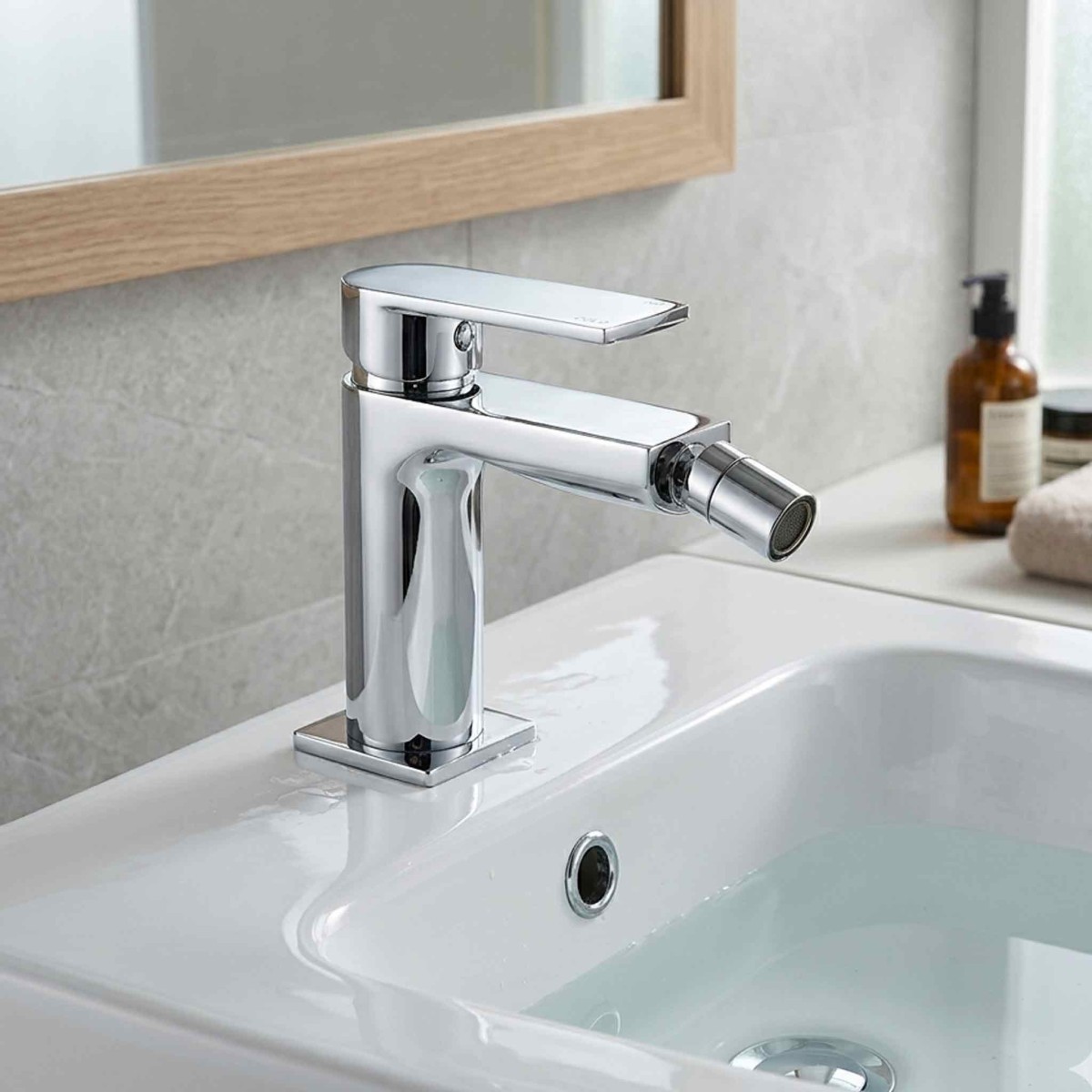 Alpha Designer Chrome Bidet-Mixer
