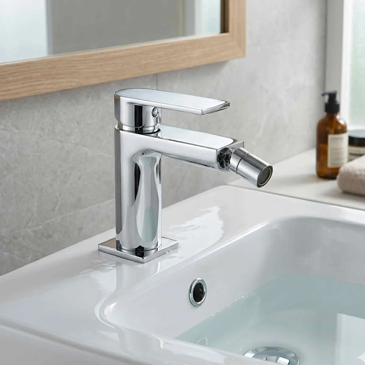 Mitigeur de bidet chromé Alpha Designer