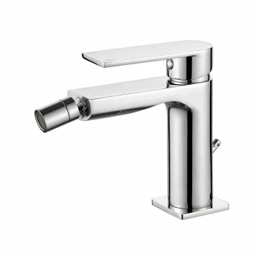 Miscelatore bidet cromato di design Alpha