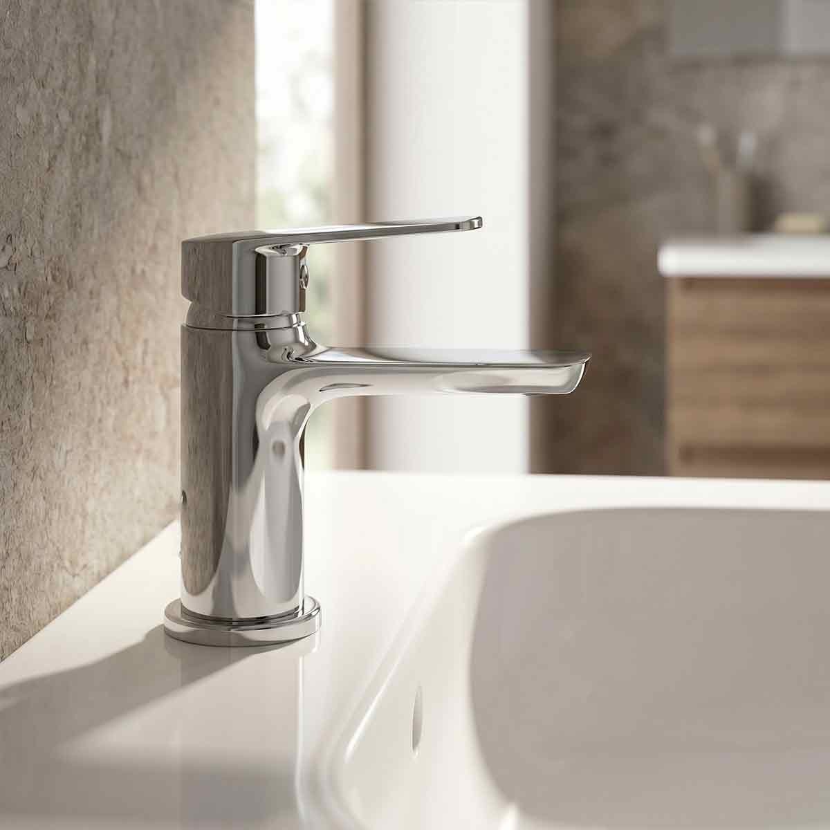 Miscelatore lavabo monocomando di design Funky