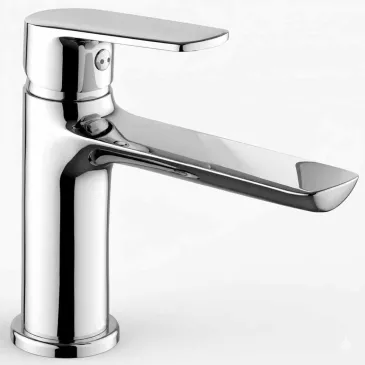 Robinet d'évier à bec long chrome Funky