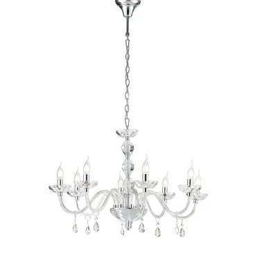 Kristalllüster in Chrom oder Gold, 8xE14 | Mondialshop