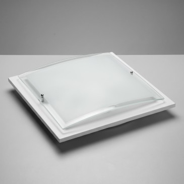 Moderne weiße Deckenleuchte 2xE27 | Mondialshop