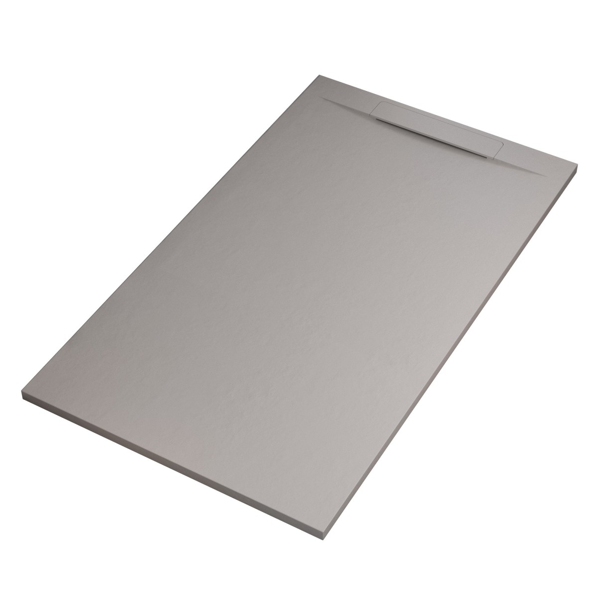 Piatto Doccia Grigio Chiaro Effetto Pietra Design | Vincent