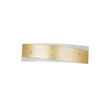Rechteckige E27-Wandleuchte in Gold oder Silber | Mondialshop