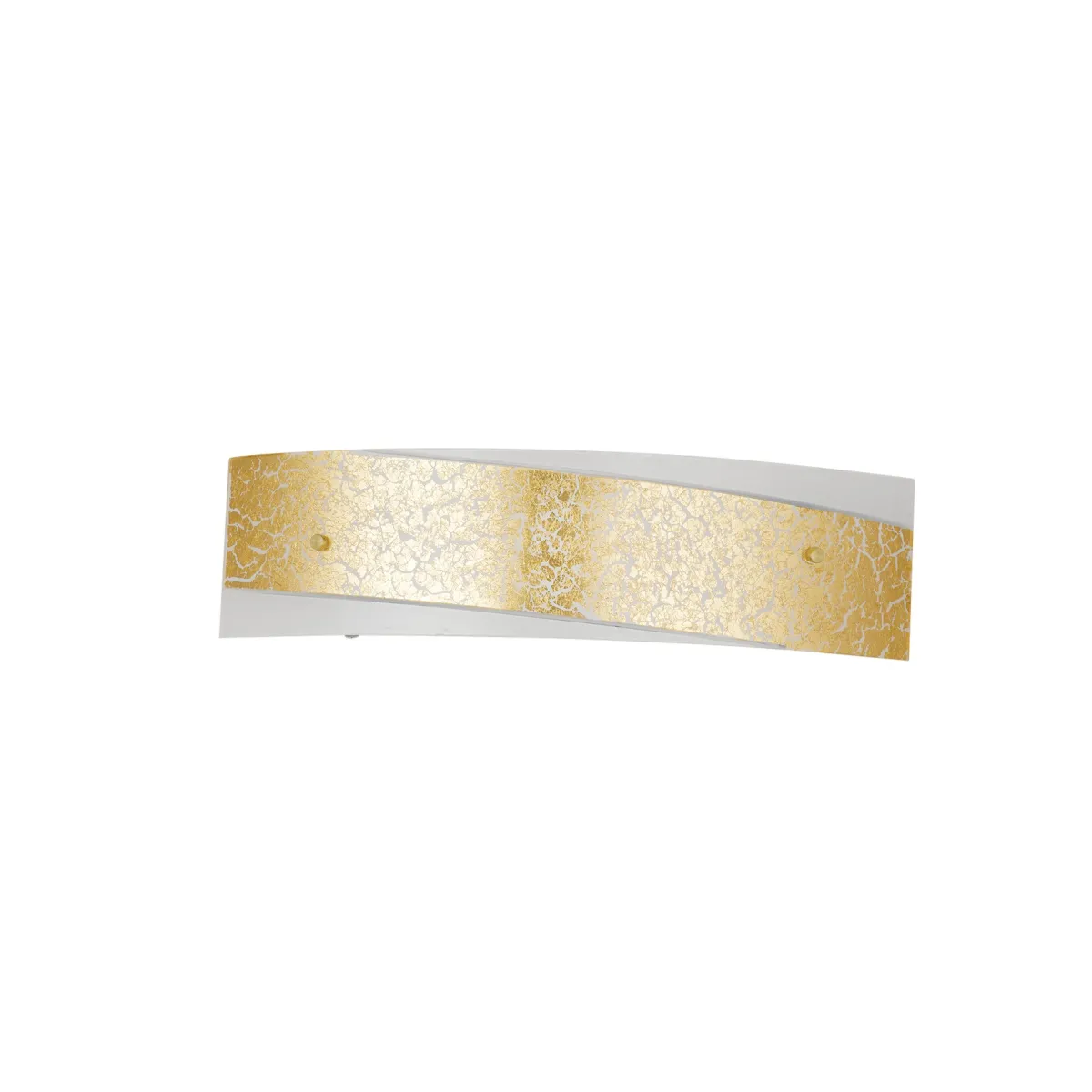 Rechteckige E27-Wandleuchte in Gold oder Silber |...