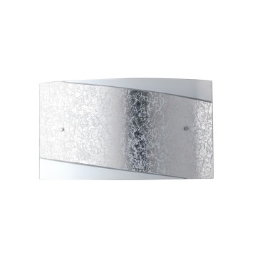 Applique murale moderne E27 dorée ou argentée | Mondialshop