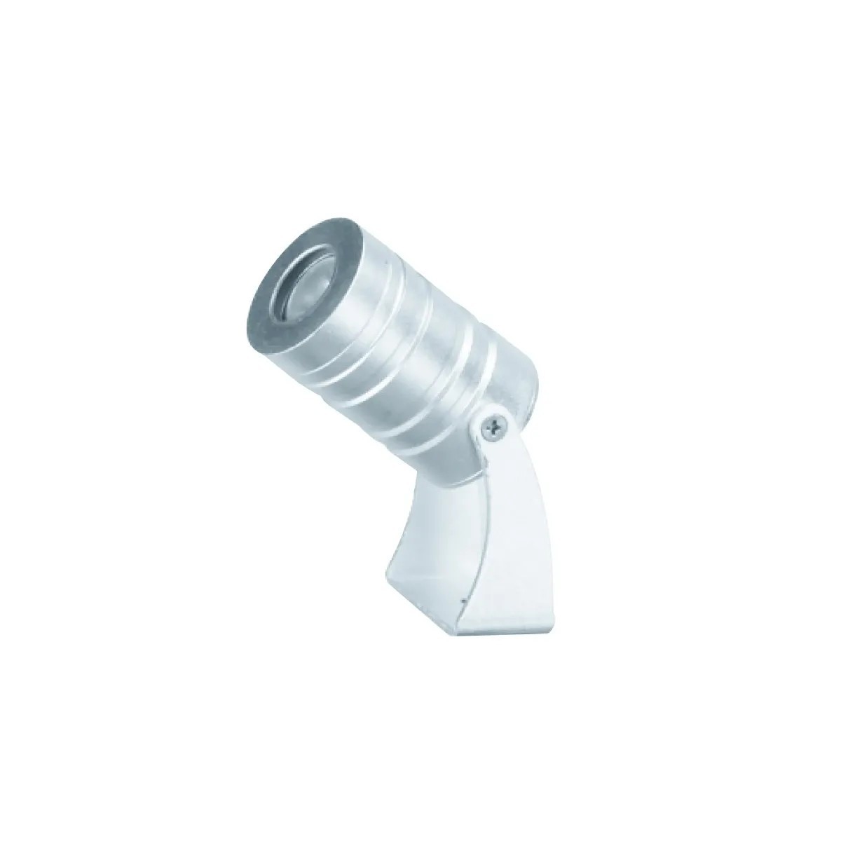 Projecteur LED chromé 6000 kelvins 3 watts