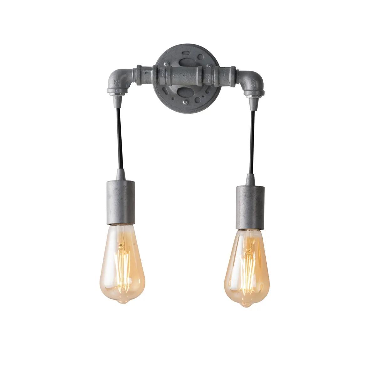 Applique Rustica in Metallo Ruggine o Zincato | Mondialshop