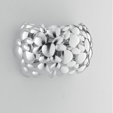 2xE14 Wandleuchte, Weiß oder Chrom | Mondialshop