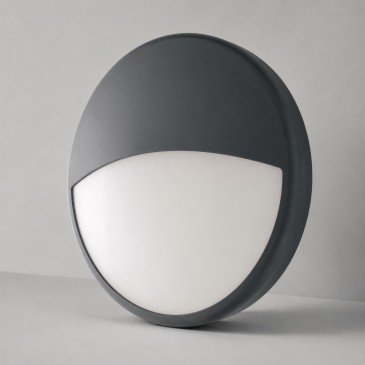 Applique LED 30W Anti-abbagliamento con palpebra Disponibile in antracite o bianca