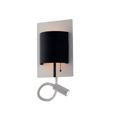 Moderne 9-W-LED-Wandleuchte, Weiß oder Schwarz | Mondialshop
