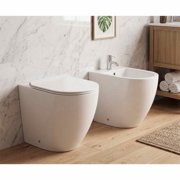 Paire de sanitaires suspendus en vente