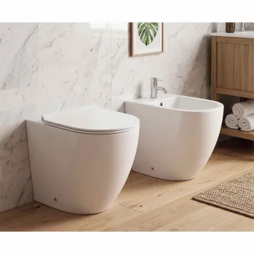 Paire de sanitaires suspendus en vente