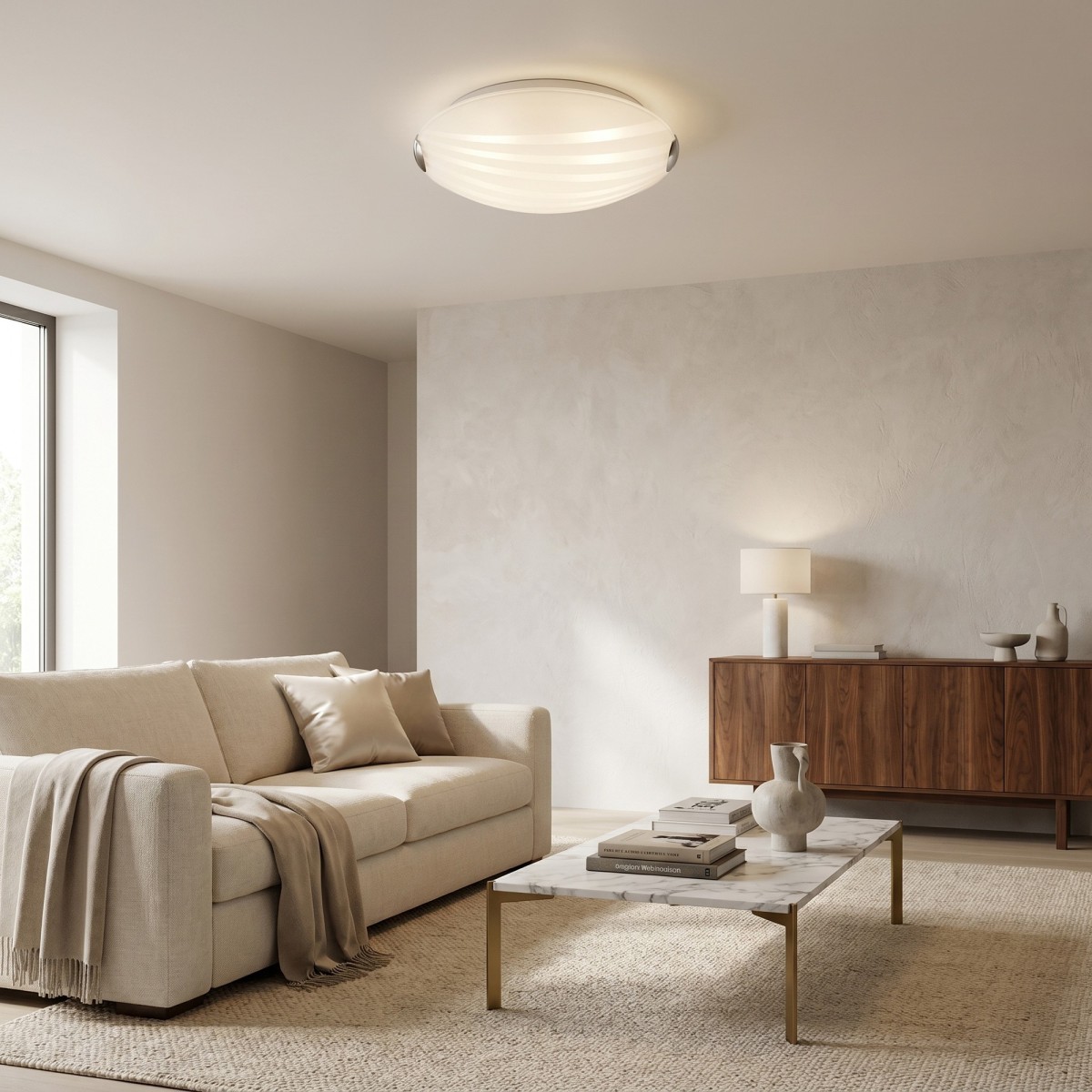 Plafonnier rond, 3 tailles, E27 | Mondialshop