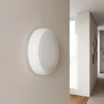Plafoniera d'emergenza LED Bianca Disponibile in 2 varianti di dimensione Luce esterni