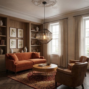 Lampadario Vintage Moderno...