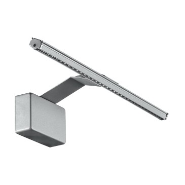 Applique murale de salle de bain LED blanche ou argentée 6W