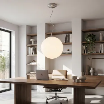 Weißer Kronleuchter Ø 45 cm E27 | Mondialshop