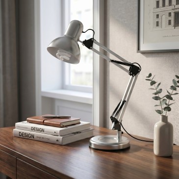 Lampe de bureau flexible E27 | Mondialshop