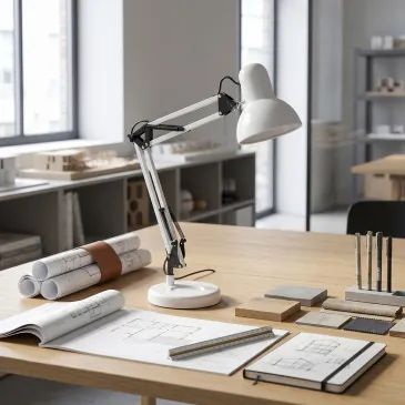 Lampe de bureau flexible...