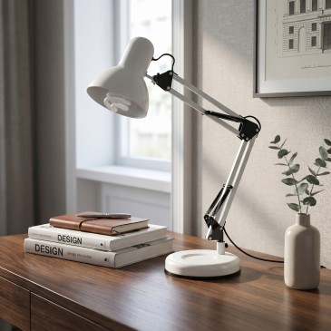 Lampe de bureau flexible E27 | Mondialshop