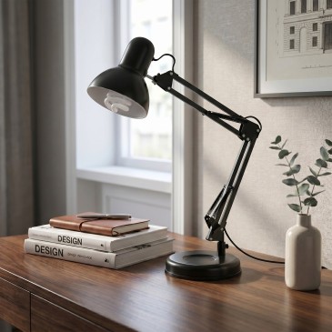 Flexible E27-Schreibtischlampe | Mondialshop