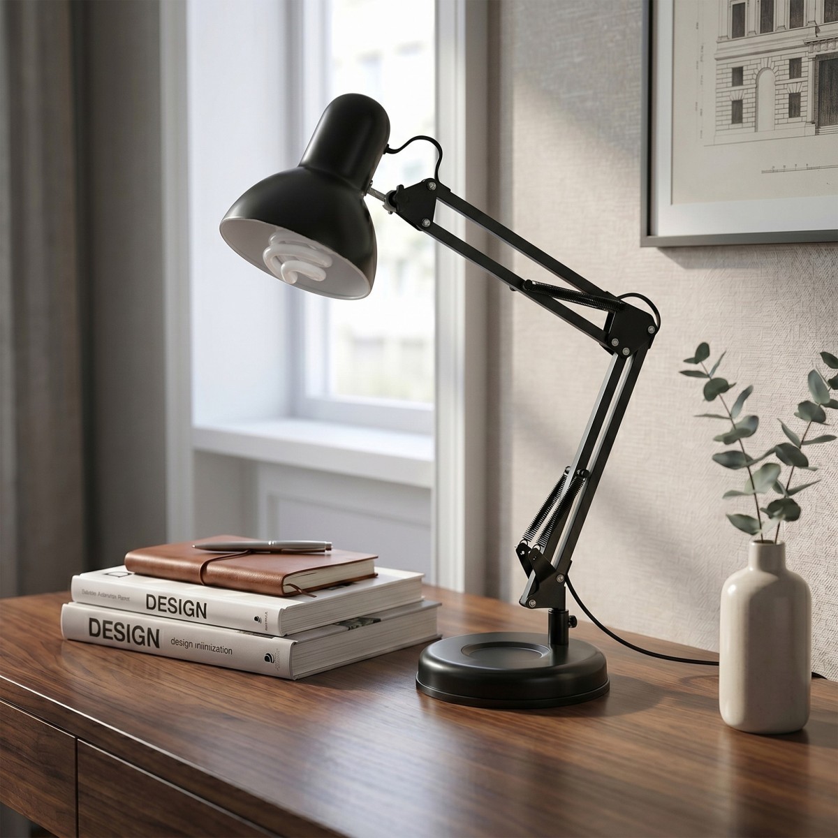 Lampe de bureau flexible E27 | Mondialshop