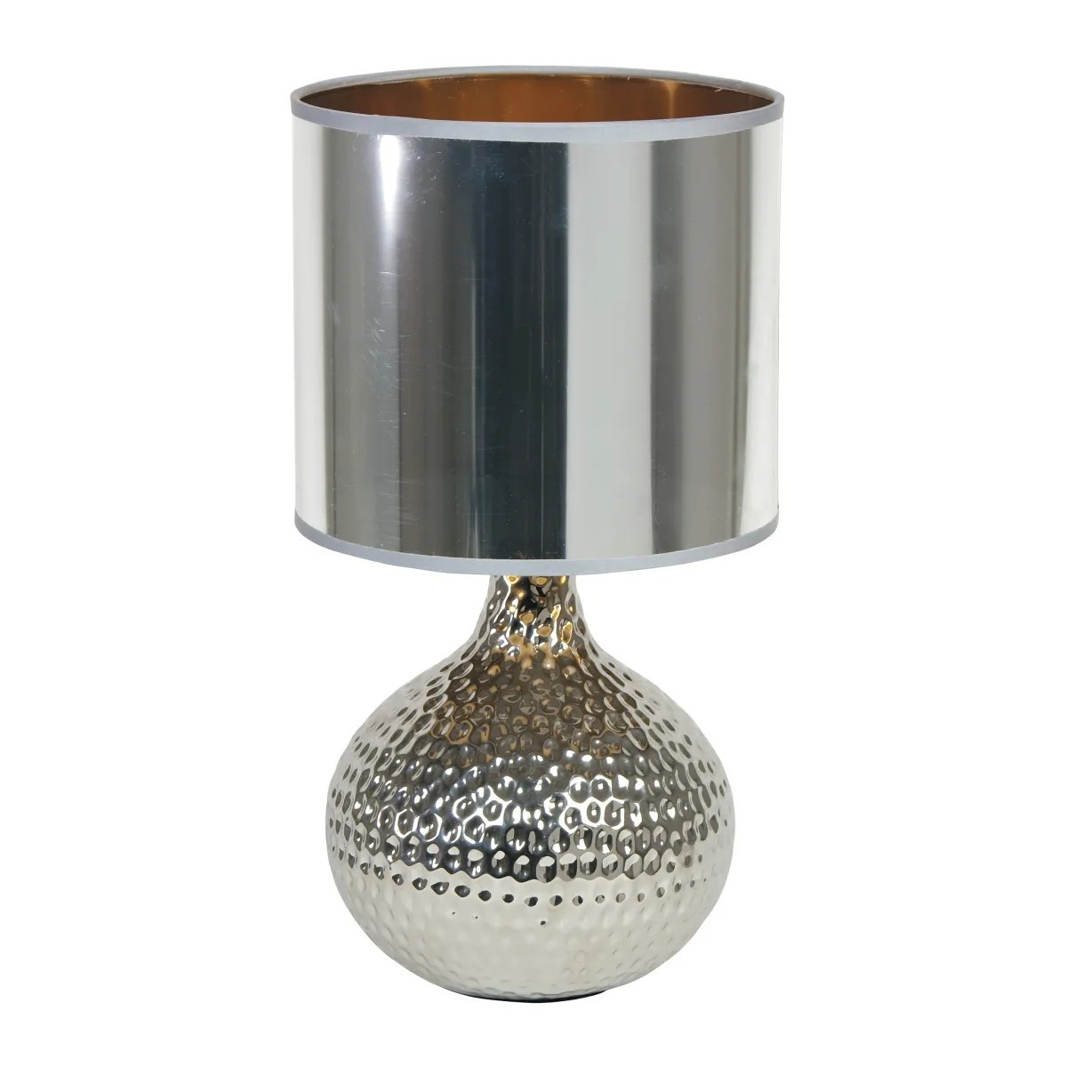 Lampenschirm aus Keramik, gold oder silber, E14 |...