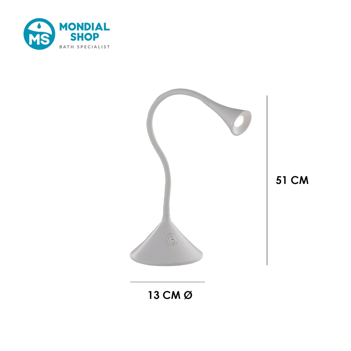 Lampe de chevet LED flexible | Mondialshop