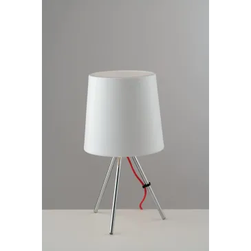 Lampada da Tavolo a Treppiede in Alluminio E14 | Mondialshop