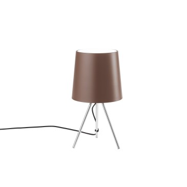 E14 Aluminium-Dreibeintischleuchte | Mondialshop
