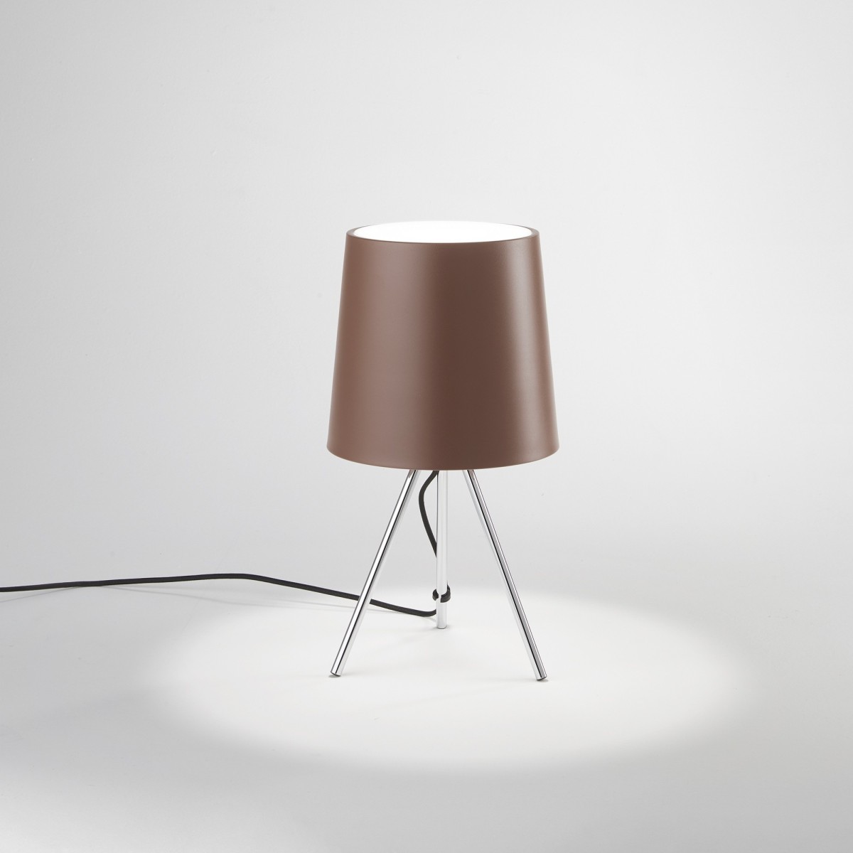 Lampada da Tavolo a Treppiede in Alluminio E14 | Mondialshop