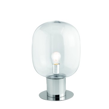 Tischleuchte mit E27-Fassung in Chrom oder Gold | Mondialshop