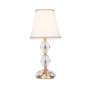 Elegante Tischleuchte aus Chrom und Kristall | Mondialshop