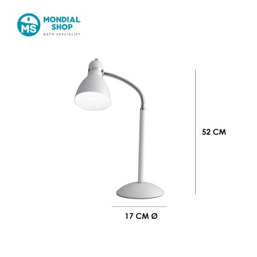 Verstellbare E27-Schreibtischlampe | Mondialshop