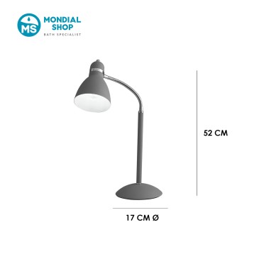 Verstellbare E27-Schreibtischlampe | Mondialshop