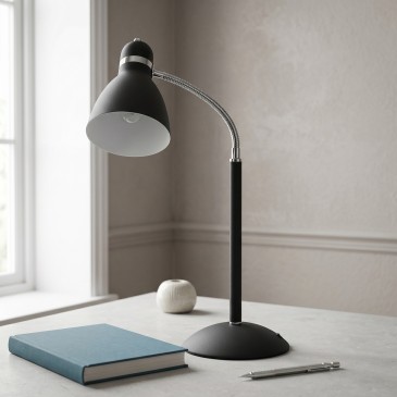 Lampe de bureau E27 réglable | Mondialshop