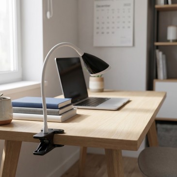 3,2-W-LED-Klemmleuchte, flexibel | Mondialshop