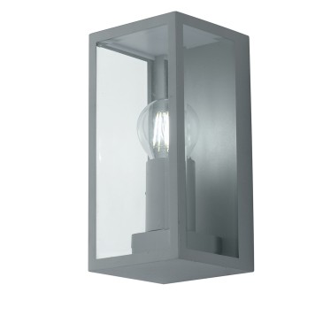 Applique murale rectangulaire moderne disponible en 4 couleurs, culot E27
