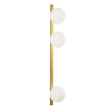 Wandleuchte in Gold oder Schwarz, 3xE14 | Mondialshop