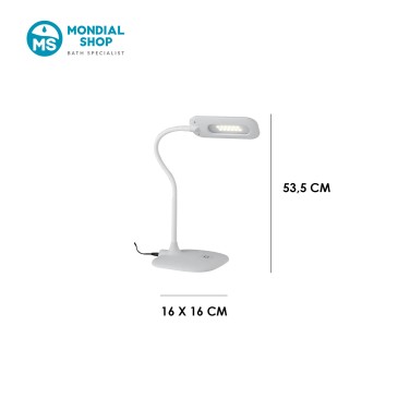 Lampe de bureau LED tactile flexible | Mondialshop