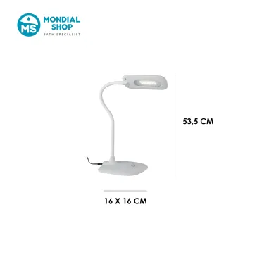 Lampe de bureau LED tactile flexible | Mondialshop